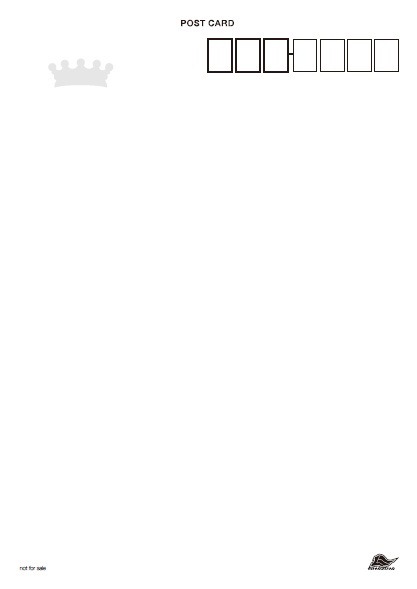 RAM WIRE「RAM WIRE BEST」購入者特典ポストカード裏面