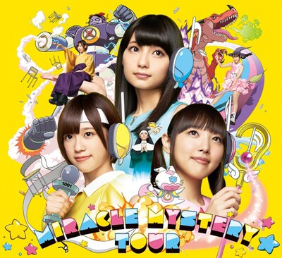 イヤホンズ「MIRACLE MYSTERY TOUR」初回限定盤ジャケット