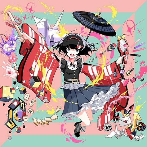 みみめめMIMI「天手古舞」ライブ会場限定盤ジャケット