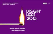 MURO「Diggin' Heat 2015 -30 years and still counting- Performed by MURO」カセットテープジャケット
