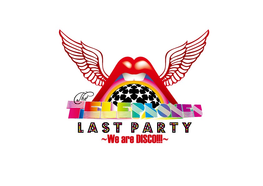 「the telephones Presents "Last Party ～We are DISCO!!!～"」ロゴ