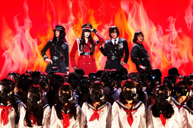 アーバンギャルド新曲mvにガスマスク セーラー服の大群 音楽ナタリー