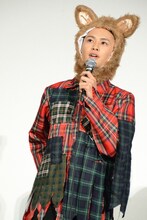 人狼に扮したタクヤ。