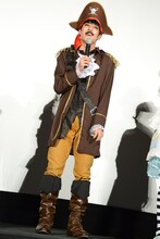 海賊に扮したユースケ。