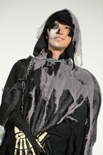 死神に扮したユーキ。