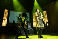 楽器シャッフルの発表シーン。（撮影：釘野孝宏）