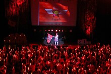 上坂すみれ「秋の植付け祭 ～ぁゃιぃ！うたごえ運動会～」の様子。