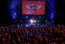 上坂すみれ「秋の植付け祭 ～ぁゃιぃ！うたごえ運動会～」の様子。