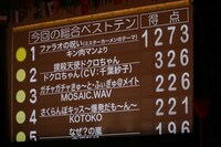 リクエストライブのランキング結果。