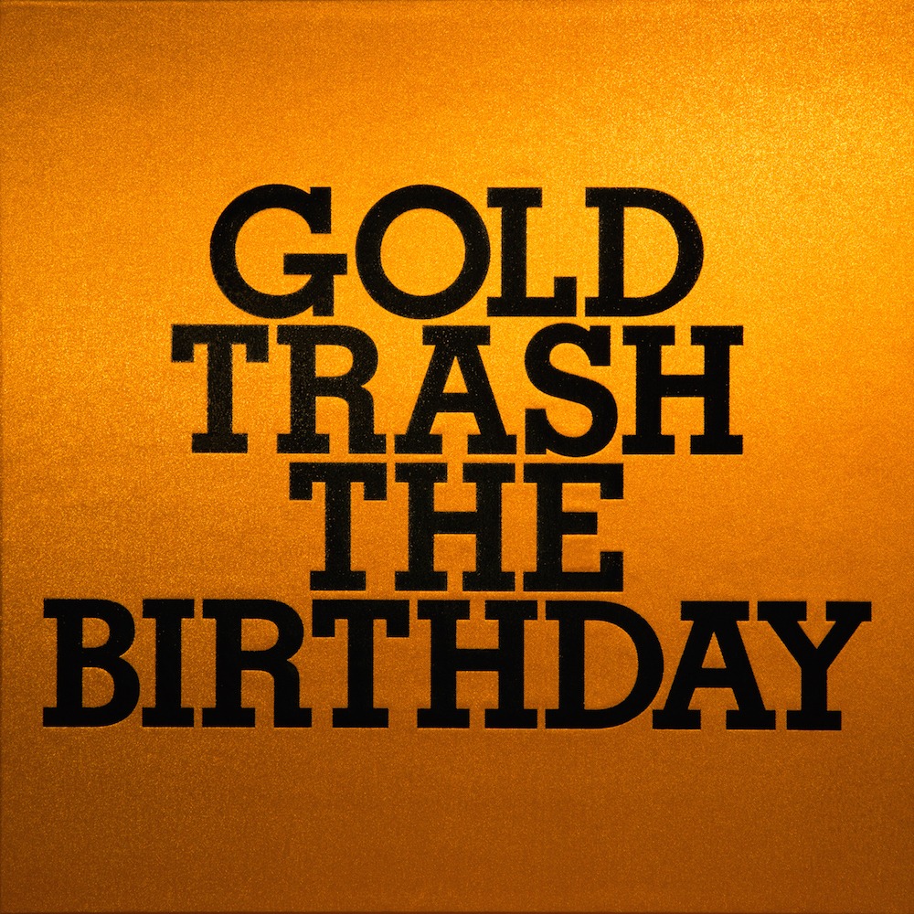 The Birthday「GOLD TRASH」アナログ盤ジャケット