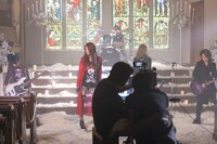 「Voice For Voice」ミュージックビデオの撮影シーン。