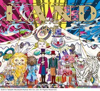 村上隆がアートワークを手がけたアルバム「LAND」のジャケット。