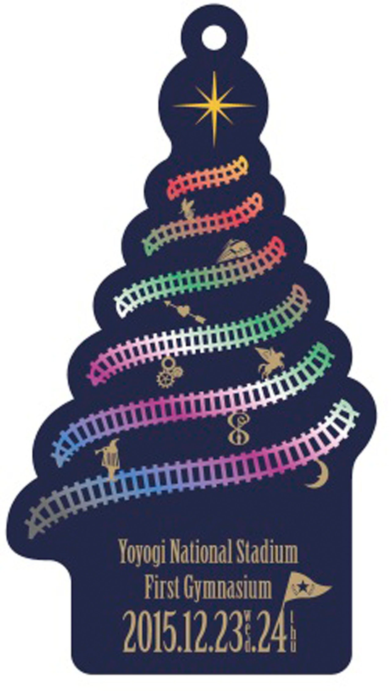 バスツアー利用者特典のオリジナルスマートフォンクリーナーのデザイン。