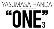 「YASUMASA HANDA PHOTO EXHIBITION "ONE3"」ロゴ