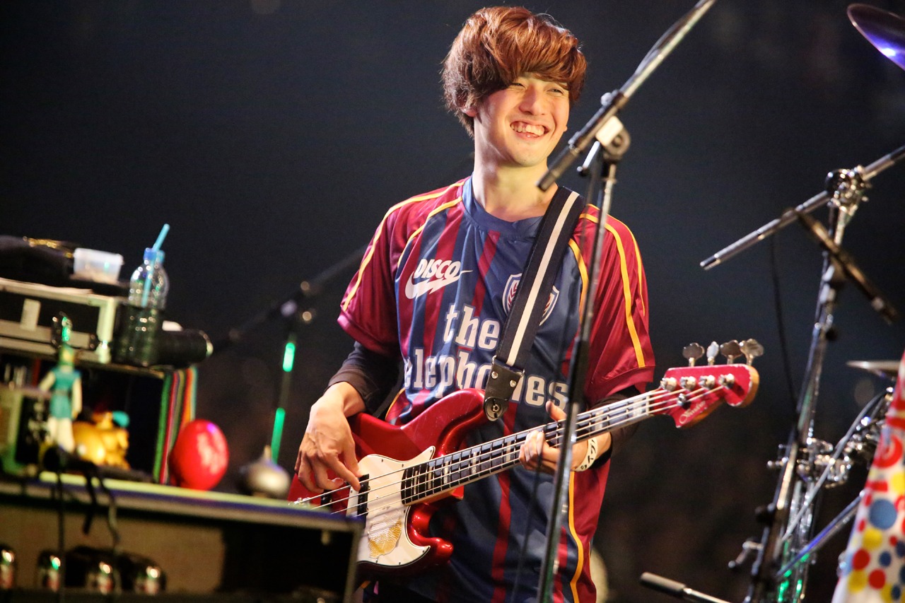 長島涼平（B, Cho / the telephones）（Photo by Viola Kam [V'z Twinkle Photography]）