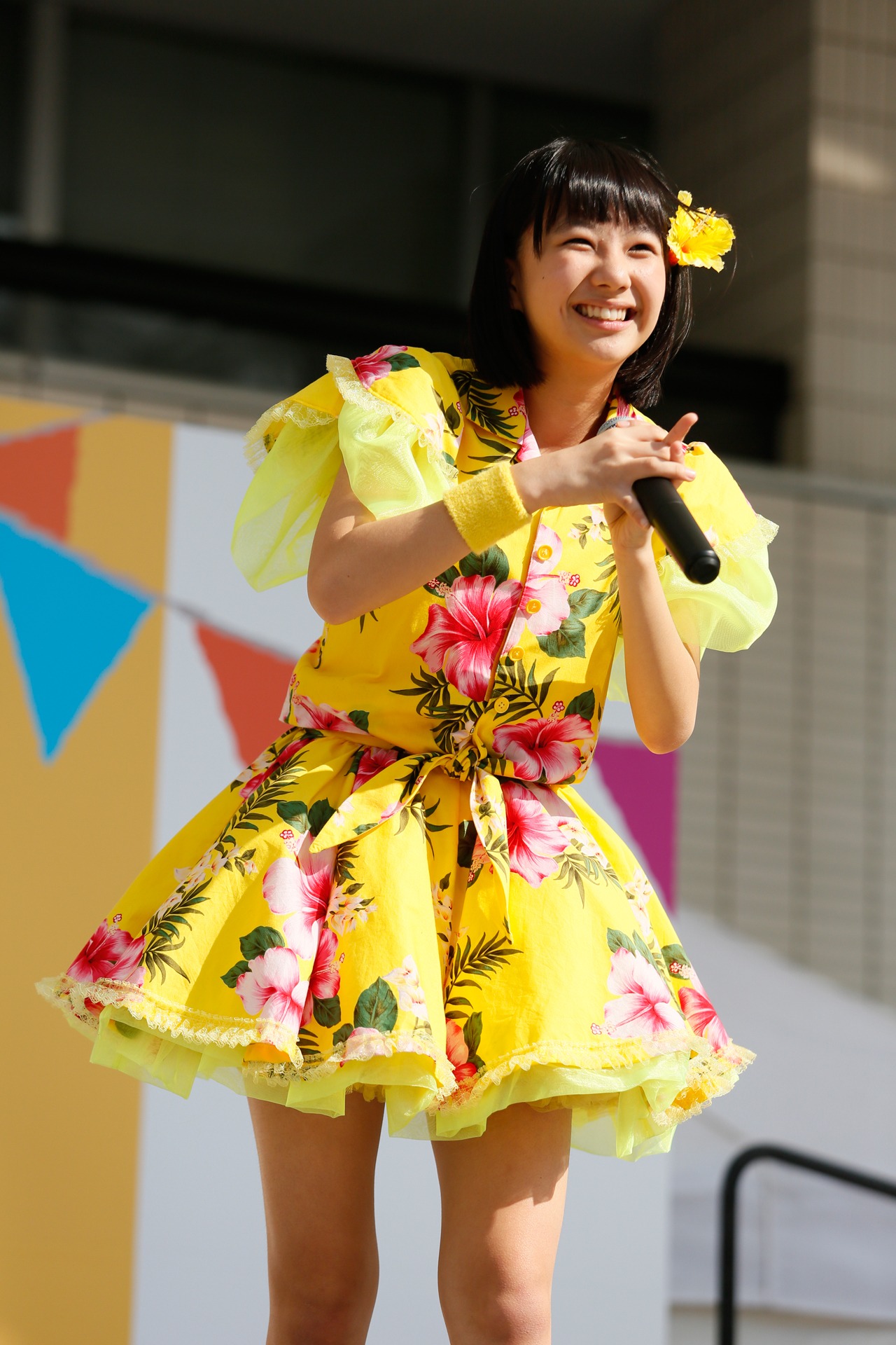 永坂真心（ときめき▽宣伝部）［撮影：濱本英介］