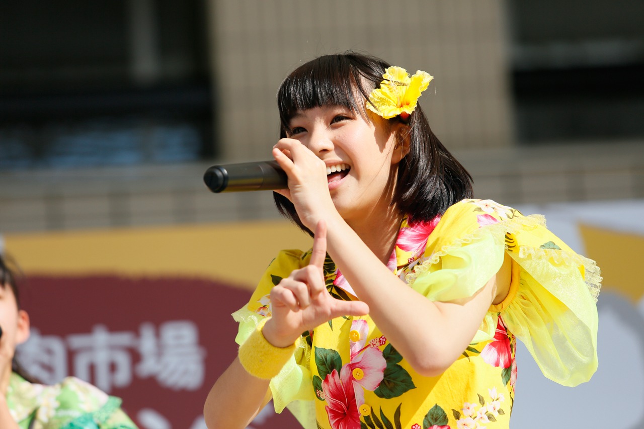 永坂真心（ときめき▽宣伝部）［撮影：濱本英介］