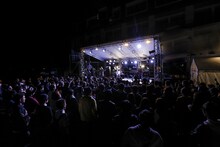 LAGOON「大樹祭」ライブの模様。（photo by hajime kamiiisaka）