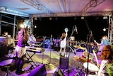 LAGOON「大樹祭」ライブの模様。(photo by hajime kamiiisaka)