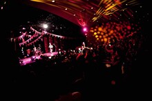 チャラン・ポ・ランタン「JAPAN SOCIETY presents 『Charan-Po-Rantan Concert + Party』」の様子。（Photo by Mayumi Nashida）