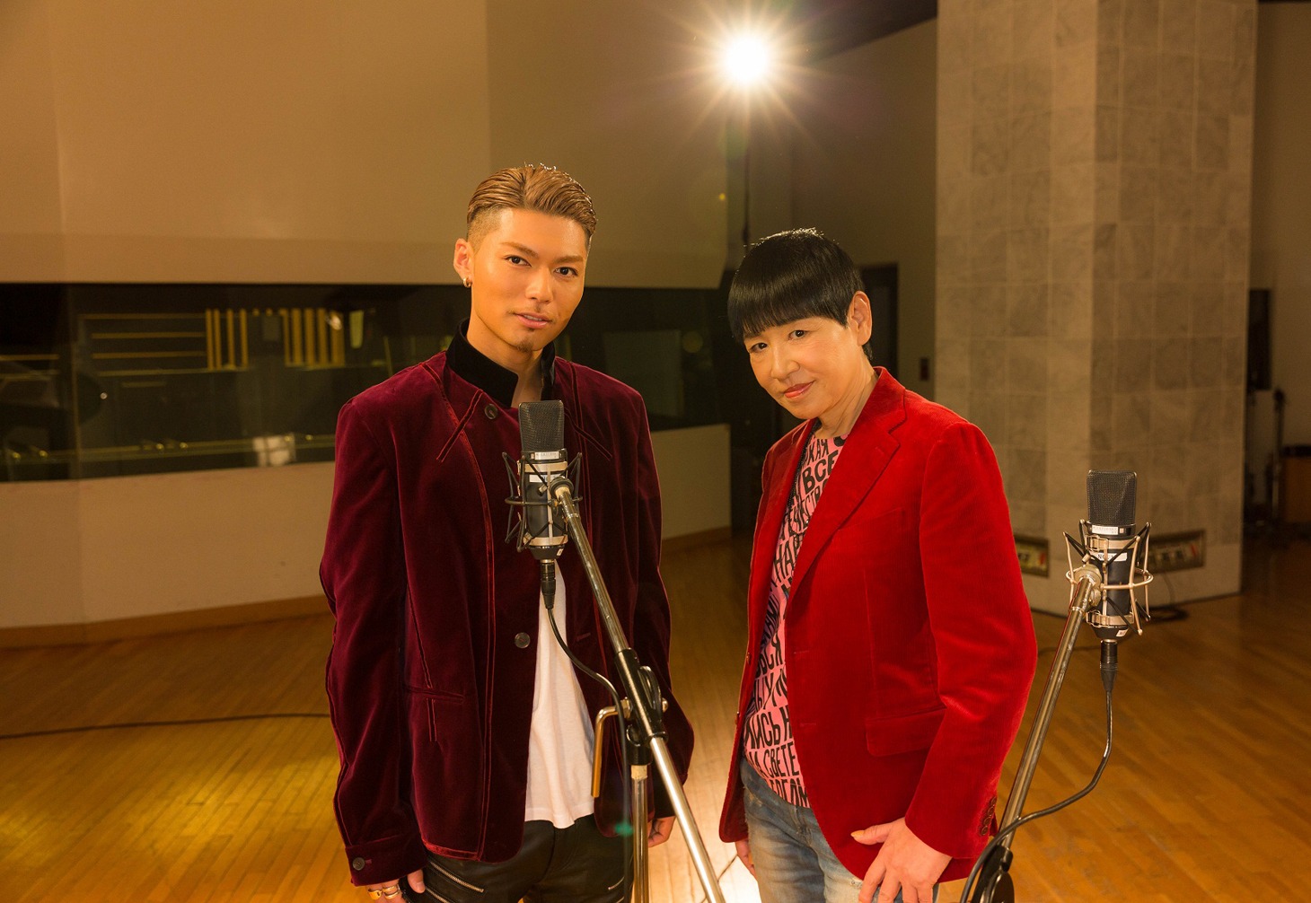 和田アキ子とEXILE SHOKICHI。