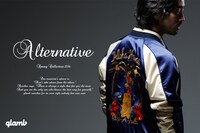 「glamb」春コレクションを着こなす金子ノブアキ（RIZE）。