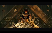 水曜日のカンパネラ「ラー」ミュージックビデオのワンシーン。