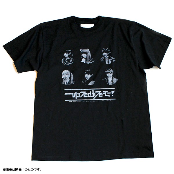 ゆるめるモ！×bedsidedrama 肖像画Tシャツ（集合）