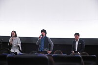 左からレイチェル・チャン、秦基博、北畠一範氏。