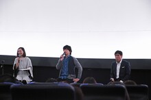 左からレイチェル・チャン、秦基博、北畠一範氏。