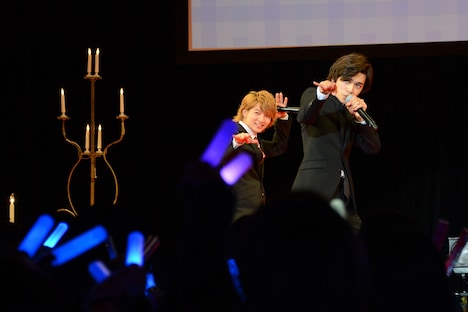 左からRYUJI、TAKUMI。