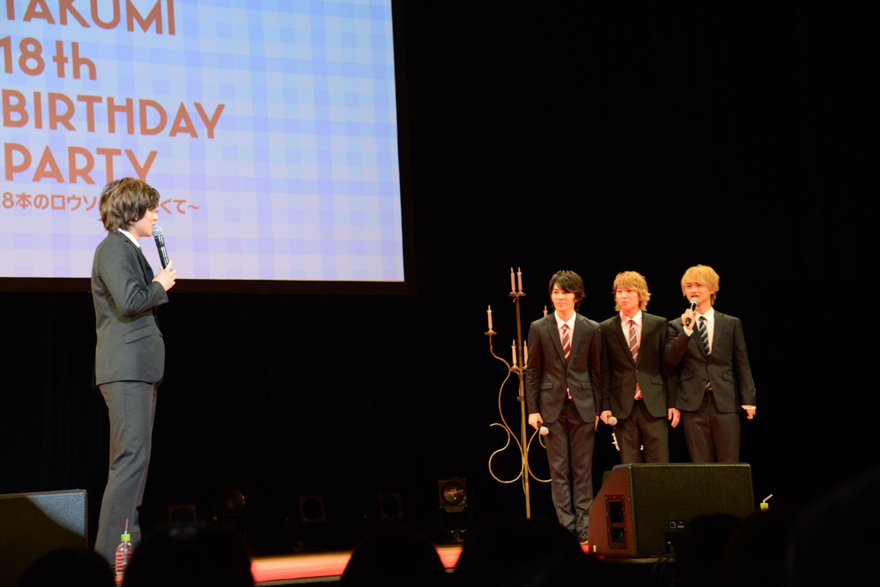 左からTAKUMI、MASAKI、RYUJI、To-i。