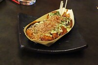 罰ゲームとして用意された激辛たこ焼き。