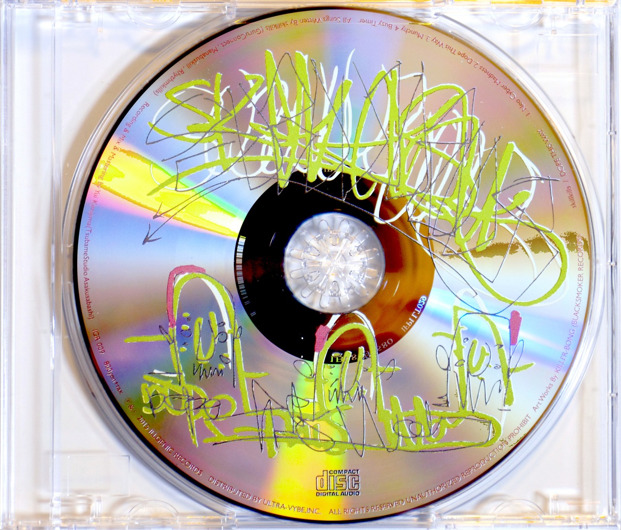skillkills「DOPE THIS WAY」のパッケージ。