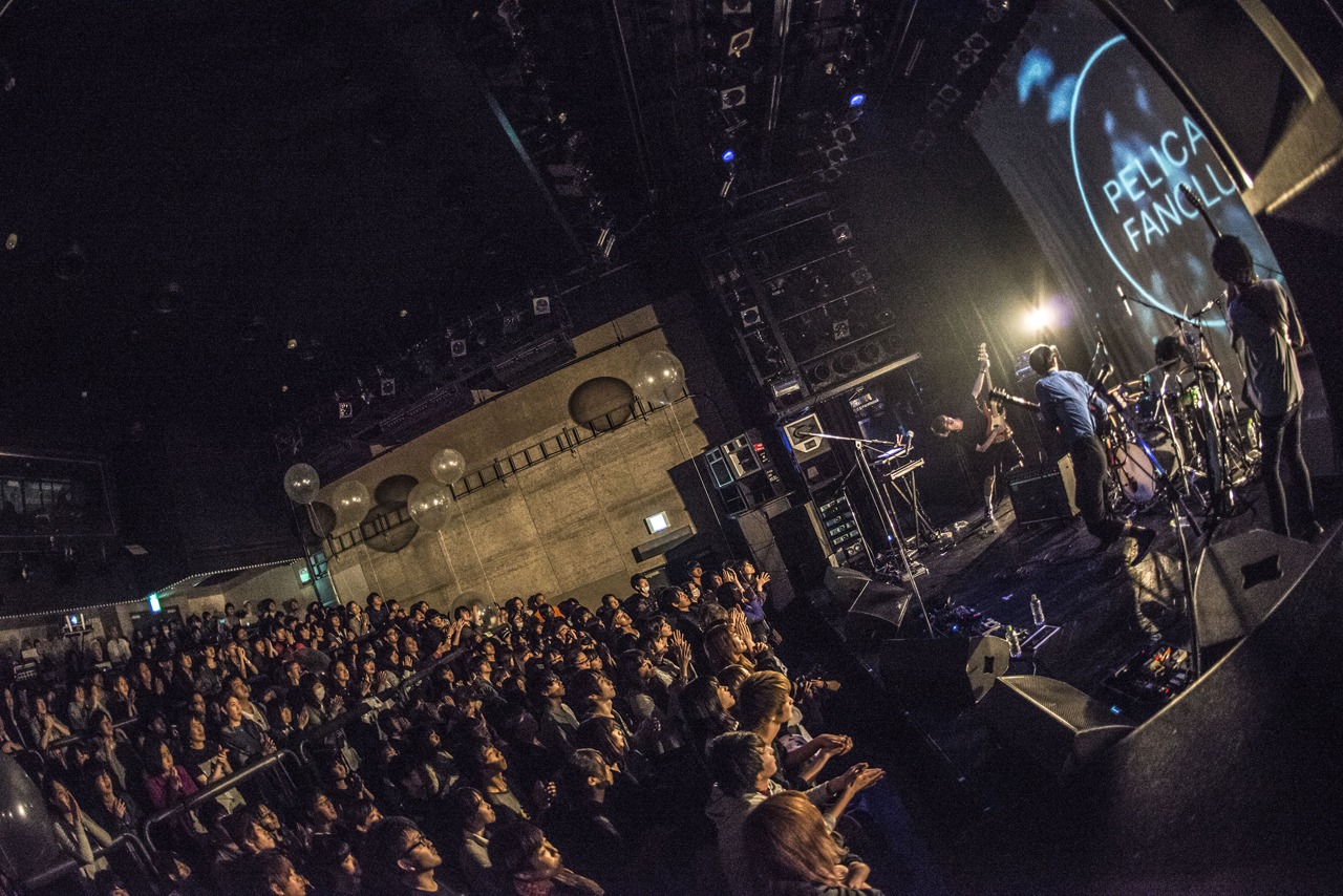 「PELICAN FANCLUB 2015 TOUR FINAL『CINEMA』」の様子。（Photo by Daisuke Miyashita）