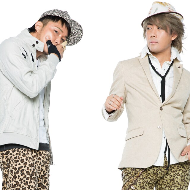 boyz mart。左からD sky walker、Shinnosuke。