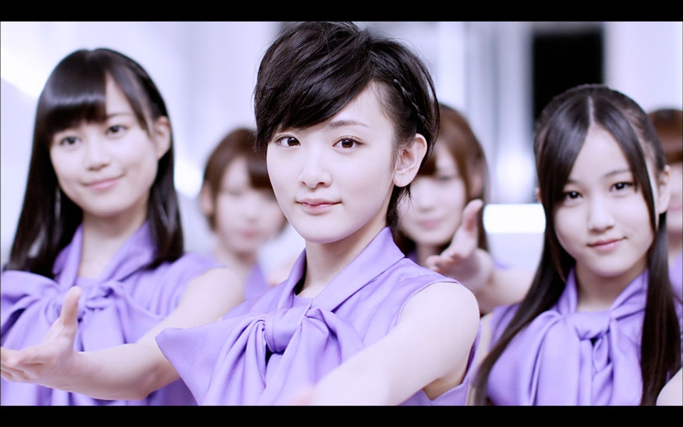乃木坂46「君の名は希望」のミュージックビデオのワンシーン。