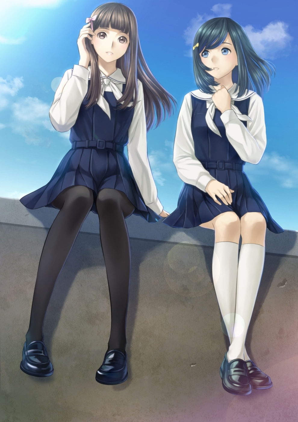 「√Letter ルートレター」イメージイラスト (c)2015 KADOKAWA GAMES