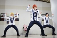 左から榊原タツキ、神生アキラ、朴ウィト。