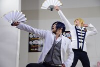 左から九瓏ケント、榊原タツキ。