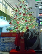 「Shibuya Hikarie Christmas 2015 ～WONDERLAND～」クリスマスツリー点灯式の様子。