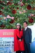 「Shibuya Hikarie Christmas 2015 ～WONDERLAND～」クリスマスツリー点灯式の様子。