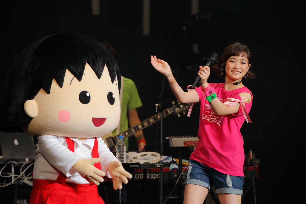 大原櫻子「大原櫻子 2nd TOUR 2015 AUTUMN～秋櫻タルトを召し上がれっ☆～」東京・Zepp DiverCity TOKYO公演の様子。（撮影：青木勇太）