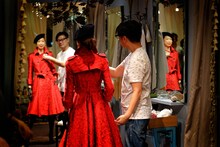 左から野宮真貴、丸山敬太。