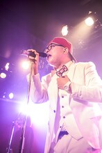 斉藤伸也（Vo, GAYA, Programming）（撮影：大橋祐希）