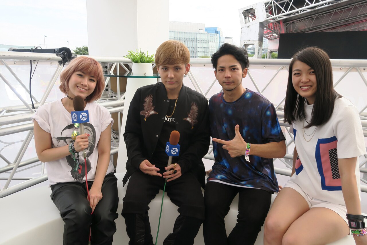 「ULTRA TV -ULTRA JAPAN 2015 DIGEST-」のワンシーン。