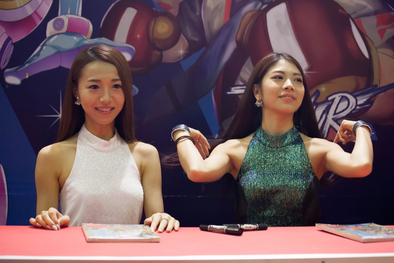 Faint★Star「インドネシア・コミックコン 2015」出演時の様子。（撮影：Pitra）