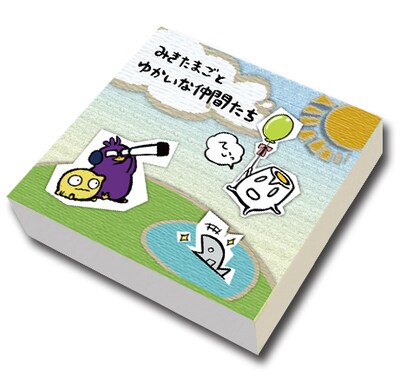 コラボグッズ「みきたまごメモ帳」