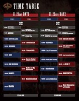 「Ozzfest Japan 2015」タイムテーブル