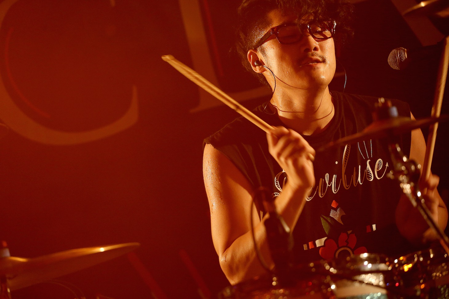 SHUN（Dr / SWANKY DANK）（Photo by Kohei Suzuki）